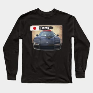 1991 Acura NSX in Berlina Black 10 Long Sleeve T-Shirt